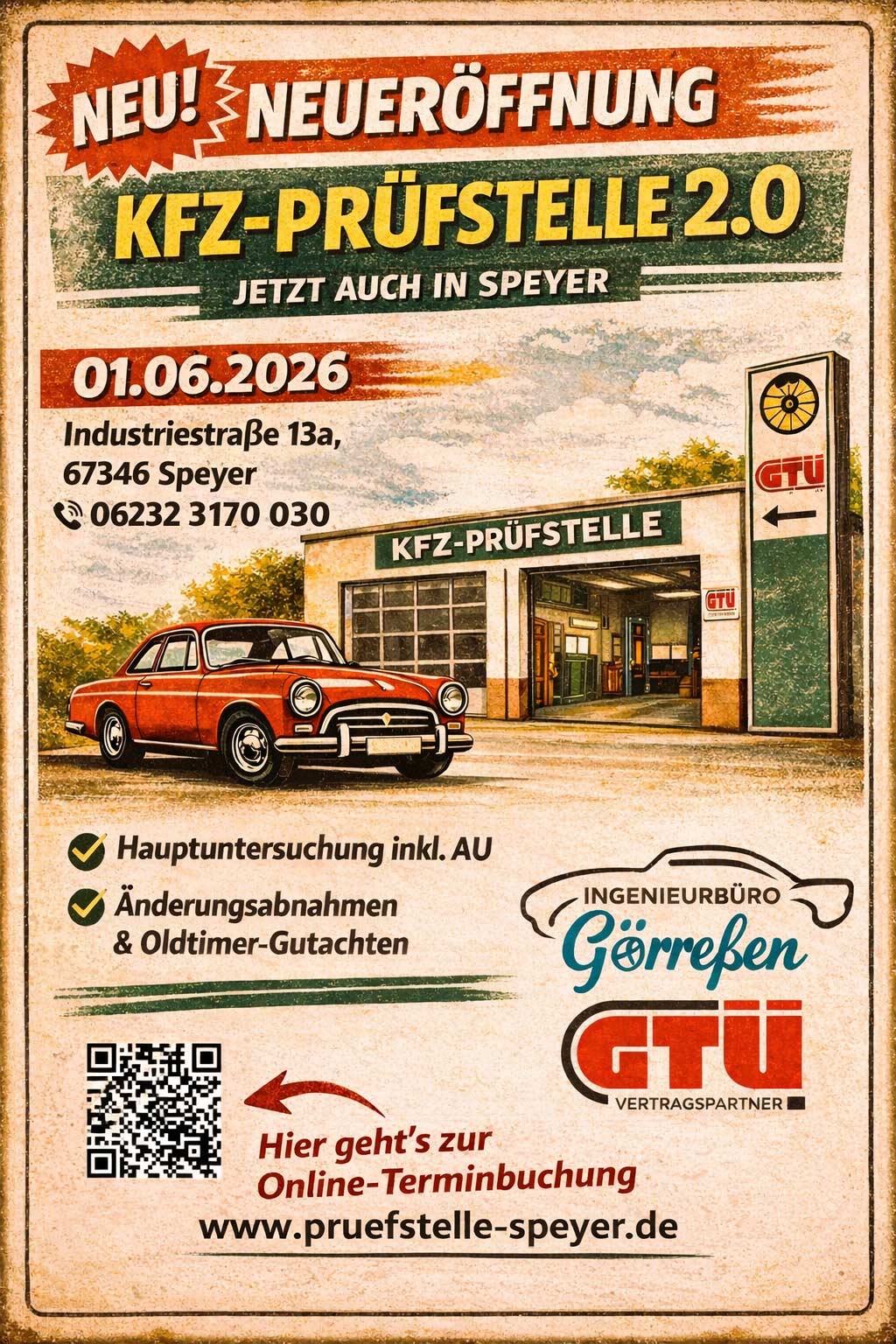 Neuer&ouml;ffnung Standort Speyer